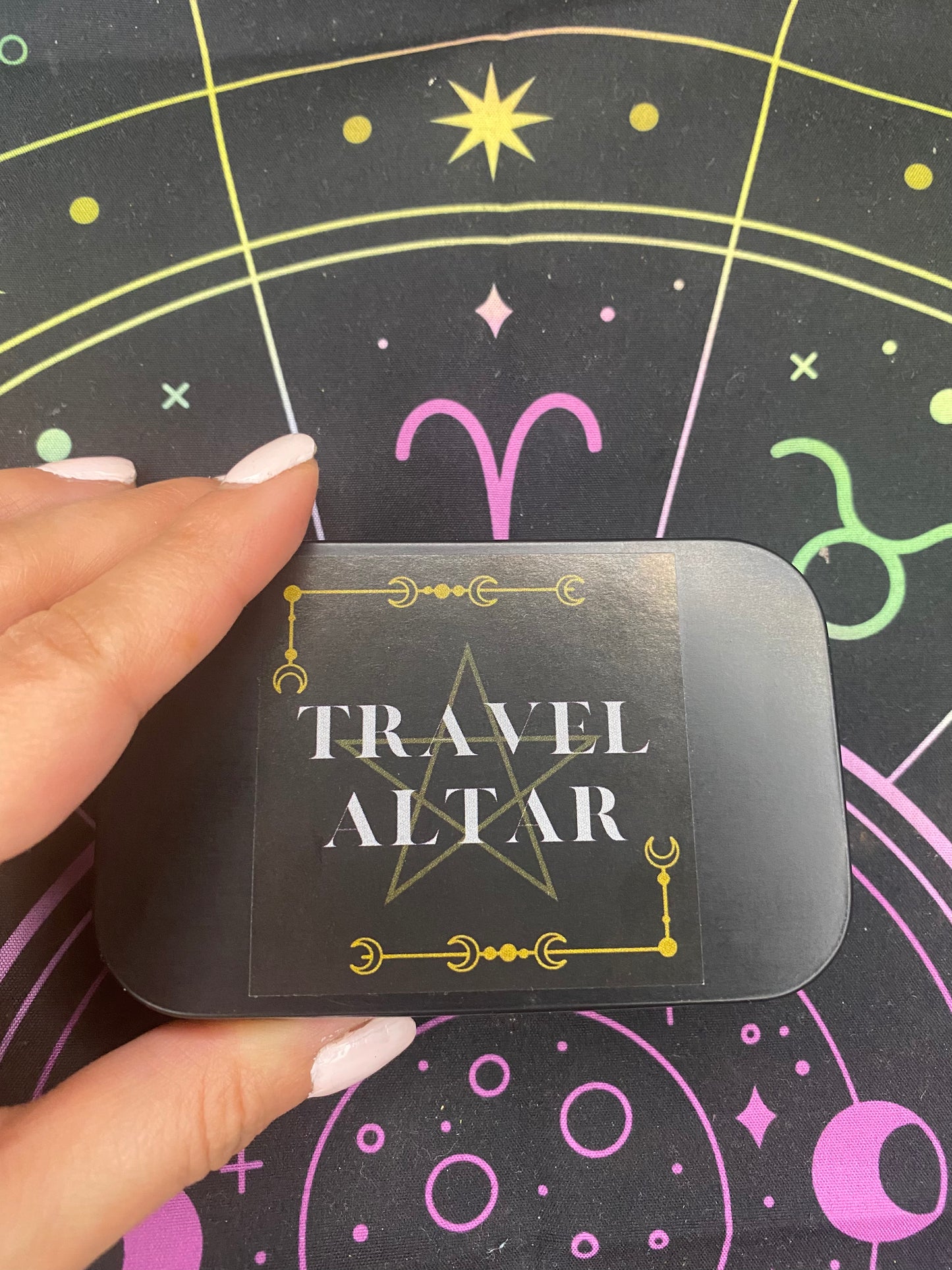 Travel Altar | Reisealtar | Altarkit | Magic Mini Altar | Ritualzubehör | Taschenaltar | Ritualset