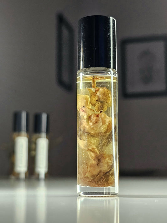 Attract Love Ritual Oil Roll-on | Magic Witches Ritual Oil for Body and Candles | Ritualöl für die Erhöhung der Liebesfrequenz & für Liebesrituale
