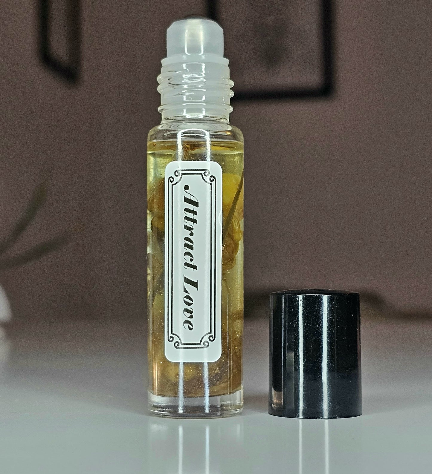 Attract Love Ritual Oil Roll-on | Magic Witches Ritual Oil for Body and Candles | Ritualöl für die Erhöhung der Liebesfrequenz & für Liebesrituale