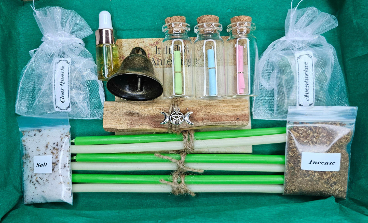 Money Ritualkit - Ritualset - Geldritual - Inhalt für 3x Geldrituale - Attract Money - DIY Ritual