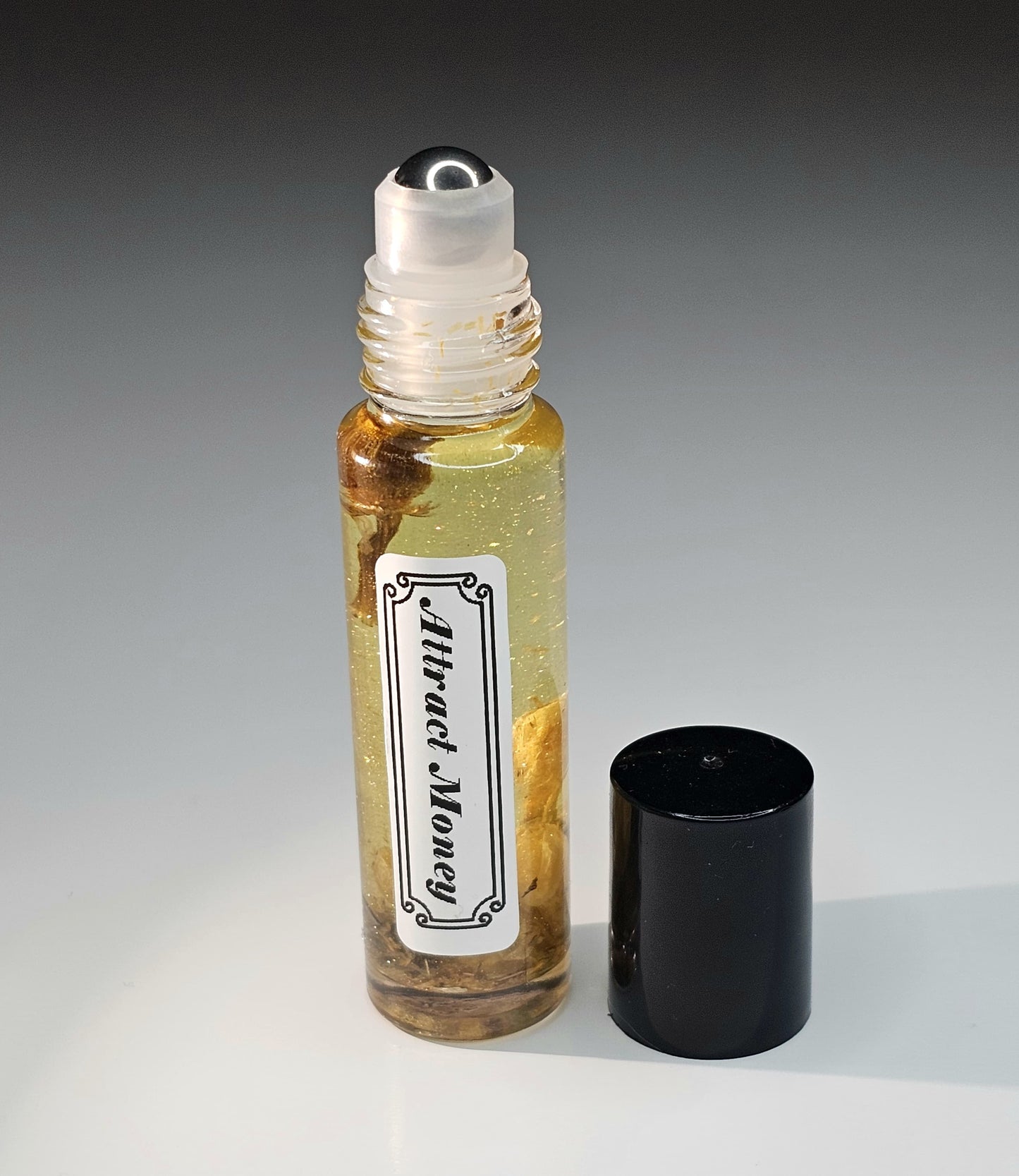 Attract Money Ritual Oil Roll-on | Magic Witches Ritual Oil for Body and Candles | Ritualöl für die Erhöhung der Reichtum & Fülle-Frequenz & für Geldrituale
