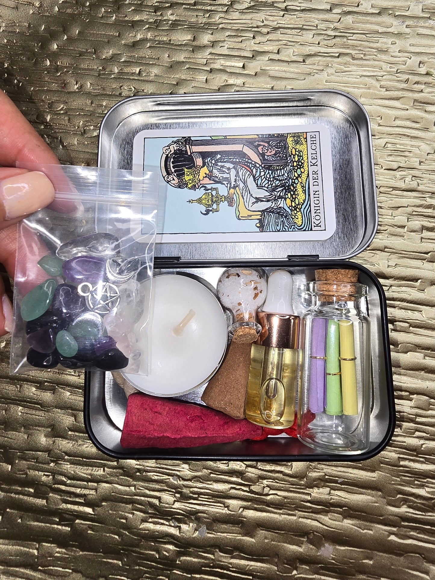 Travel Altar | Reisealtar | Altarkit | Magic Mini Altar | Ritualzubehör | Taschenaltar | Ritualset