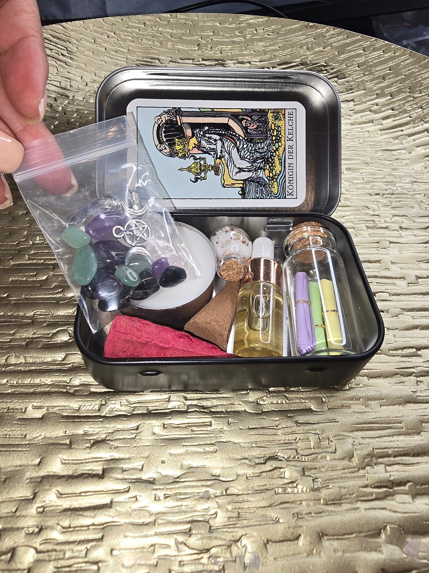 Travel Altar | Reisealtar | Altarkit | Magic Mini Altar | Ritualzubehör | Taschenaltar | Ritualset