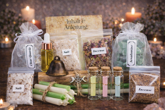 Money Ritualkit - Ritualset - Geldritual - Inhalt für 3x Geldrituale - Attract Money - DIY Ritual